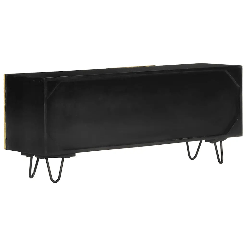Mobile TV | Armadietto TV | Mobile Porta TV 110x30x45 cm in Legno Massello di Mango