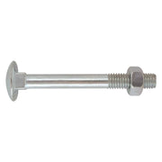 Bullone zincato testa tonda 10 x 60