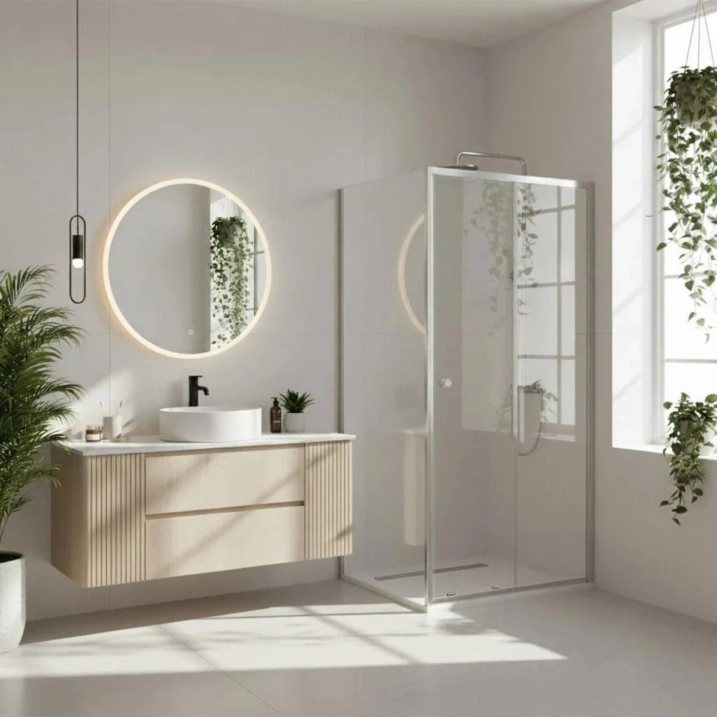 Cabina Doccia Rea Primo Slide 120x90 Chrome