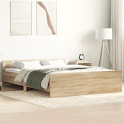 Giroletto con Testiera e Pediera Rovere Sonoma 150x200 cm 3203756