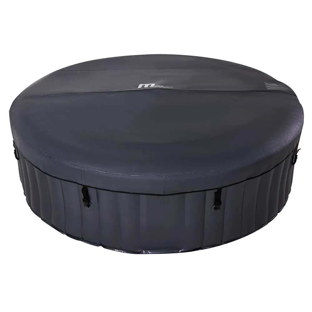Tempo Style - Piscina Idromassaggio Circolare MSpa Splendida M-CA061 (6 Posti) | 204 cm diametro | 930 litri | 125 getti d'aria massaggianti | 6 Idrogetti | Copertura inclusa