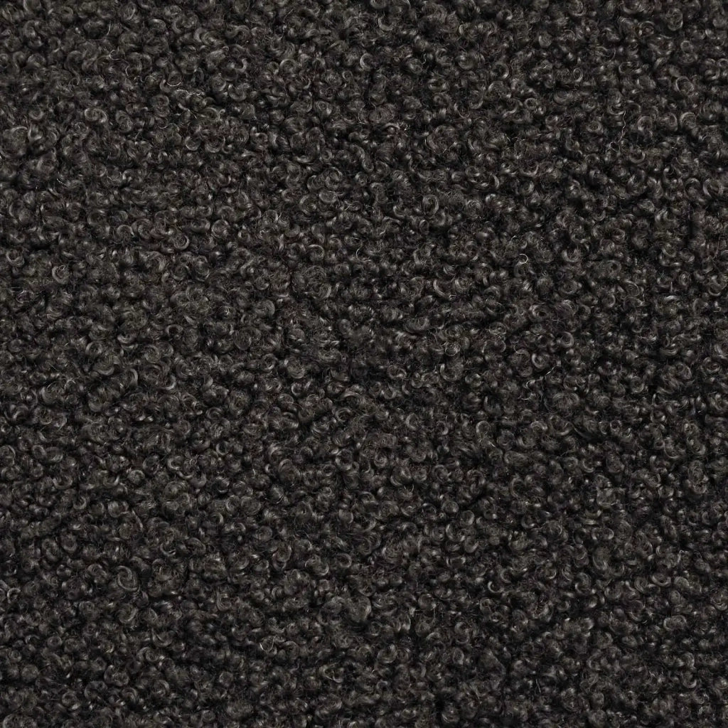 Poltrona reclinabile Nero Bouclé 42034937