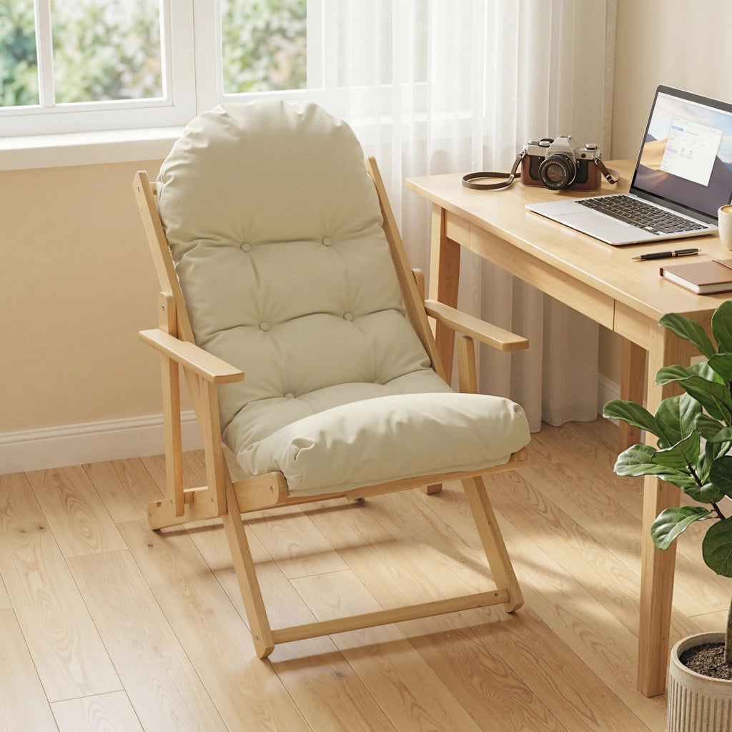 Poltrona Reclinabile Relax ¨C Minimal ¨C Legno Grigio Scuro