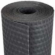 Schermo da balcone | Paravento da Balcone Grigio Scuro 500 x 80 cm polyrattan