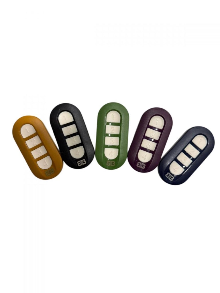 Radiocomando Telecomando Trasmettitore 4 Canali AVATAR 433 Blu Rolling Code 433,92 MHz