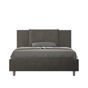 Letto Matrimoniale Francese 150x200 cm Senza Rete Appia Grigio