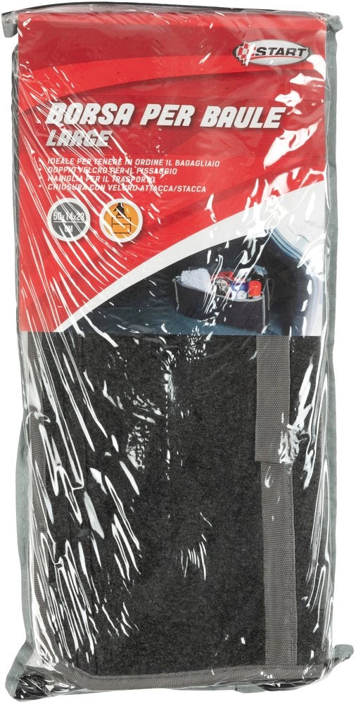 Organizer baule auto Large con doppio velcro â€“ Antiscivolo e capiente