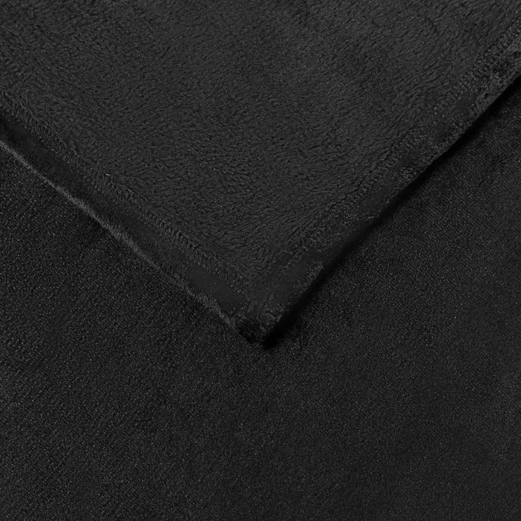 Coperta Nero 220 x 240 cm Panno