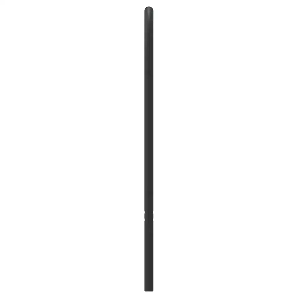 Testiera di Ricambio in Metallo Nero 180 cm 353671