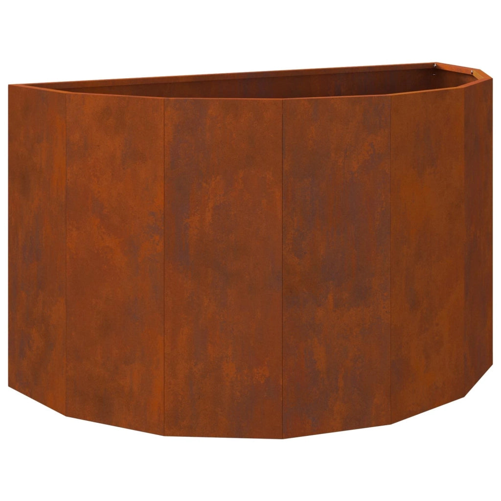 Fioriera | Cassetta per fiori | Vaso Ruggine 90 x 45 x 50 cm