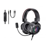 CUFFIE GAMING CON SUONO STEREO, JACK 3.5