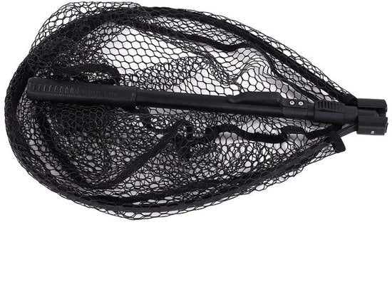 Pescacani - Rastrello Opvougiabile - Leggero e Resistente - Formato Compattibile - Progetto Antiscivolo - Adatto per Pescare con Mosca per Trota e Carpo.