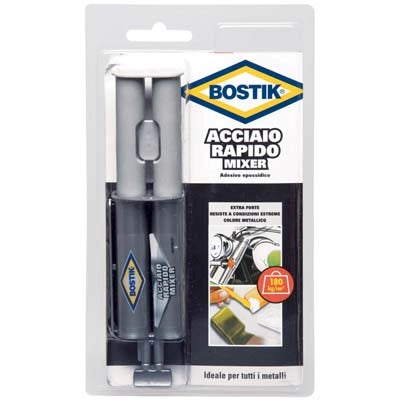 BOSTIK ACCIAIO RAPIDO MIXER - ML 24- 4 pezzi