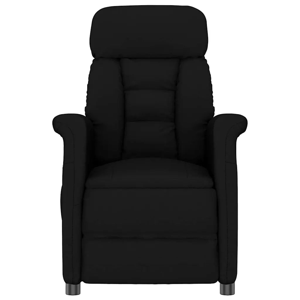 poltrona Nero Microfibra 348403