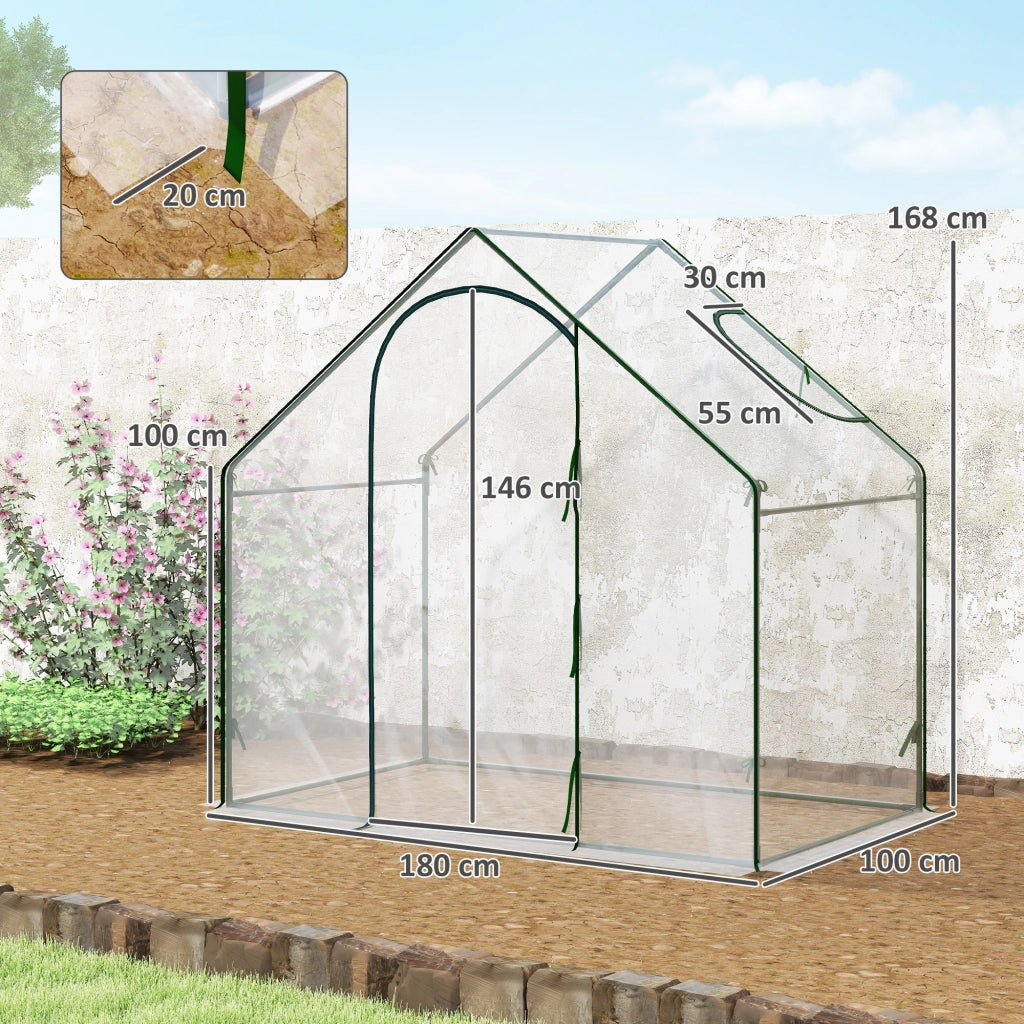 Serra da Giardino ¨C Minimal ¨C 180x100x168 cm Trasparente