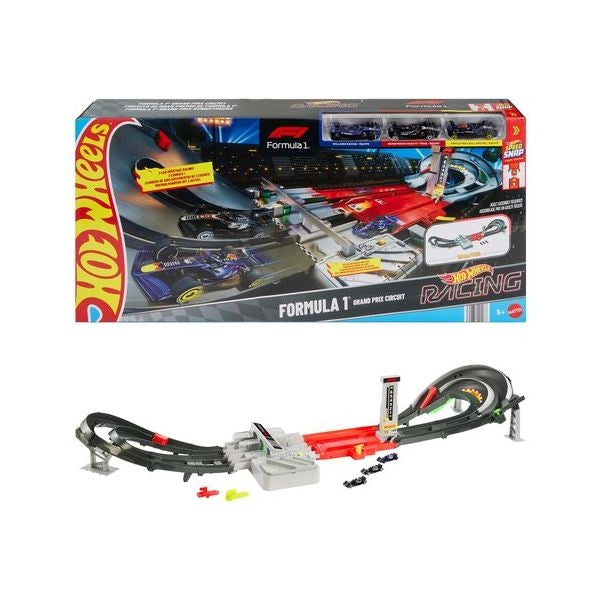 Playset super gran premio formula 1 mattel jdy16 hot wheels racing
