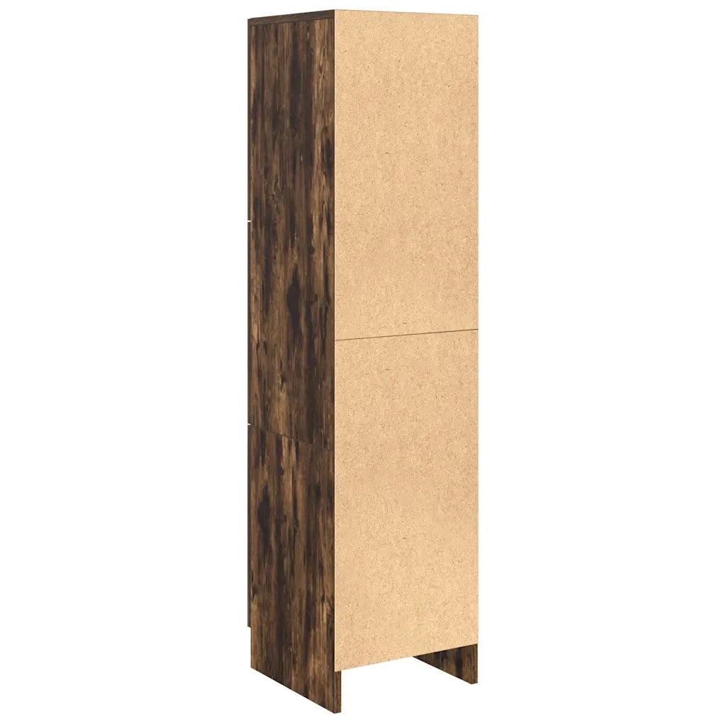 Credenza-Buffet-Armadio da cucina Rovere fum¨¦ 31.5 x 32 x 122.5 cm