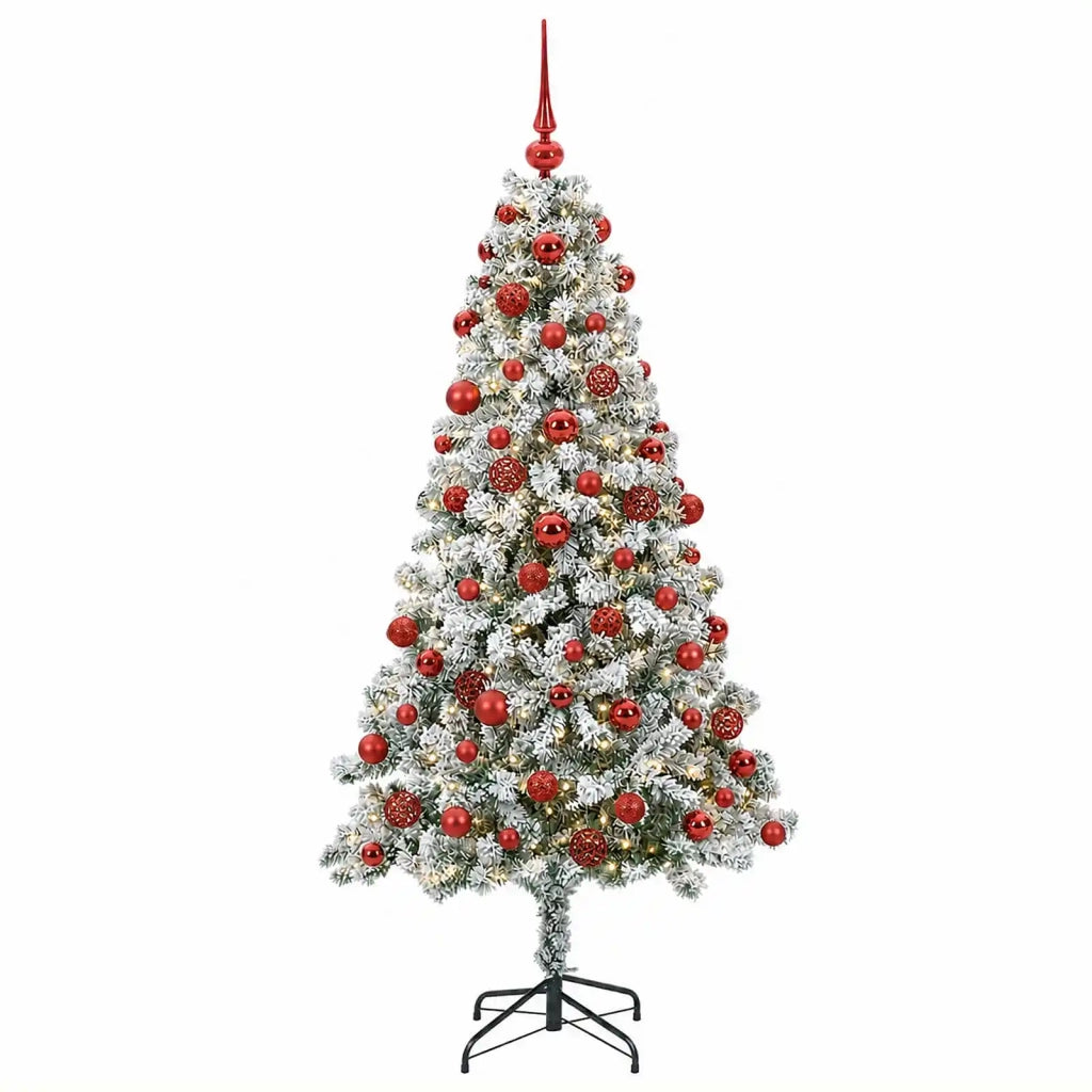 Albero di Natale Artificiale con Palline 240 cm 300 LED 3460809