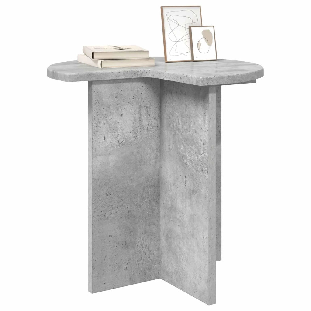 Tavolo laterale 2 pz Grigio Cemento Ø 39 x 38 cm 8001086