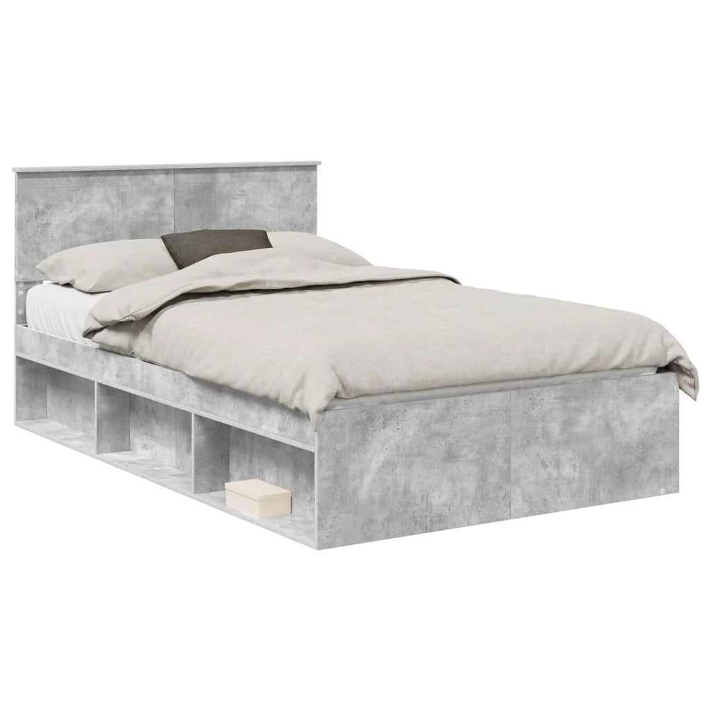 Struttura del letto-Giroletto-Rete del Letto Calcestruzzo 120 x 190 cm Pino massello 991016