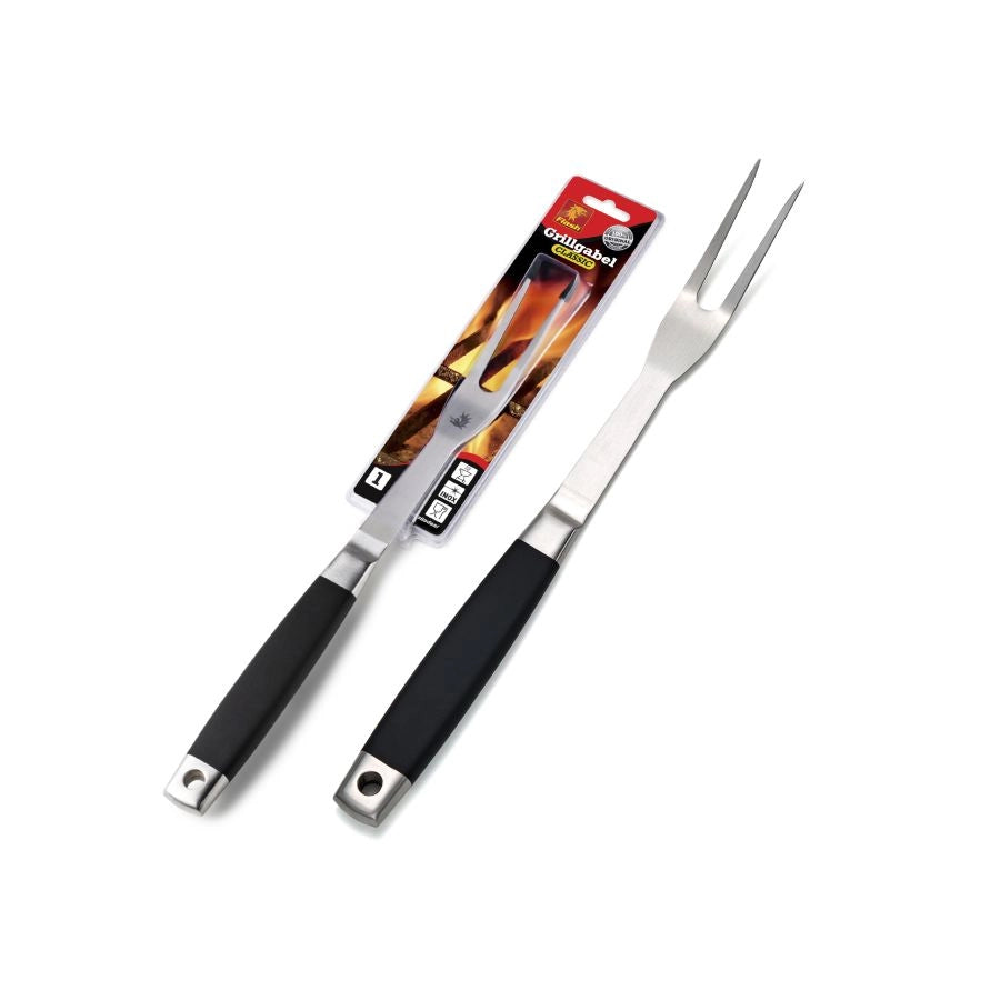 (EG)  BBQ FORCHETTONE ACCIAIO INOX CM 39