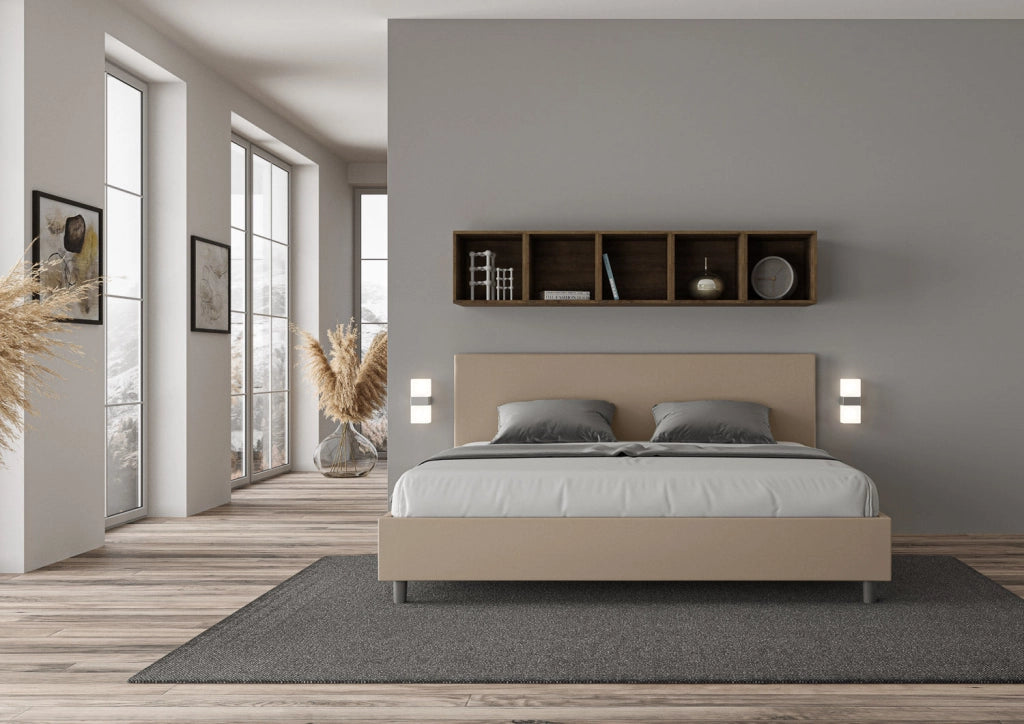 Letto Matrimoniale 160x210 cm con Rete Adele Tortora