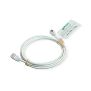 ROLINE GREEN CAVO DI RETE U/FTP DATACENTER PATCHCORD CAT.6A/CLASS EA, LSOH/TPE, SLIM, GRIGIO, 0.3M