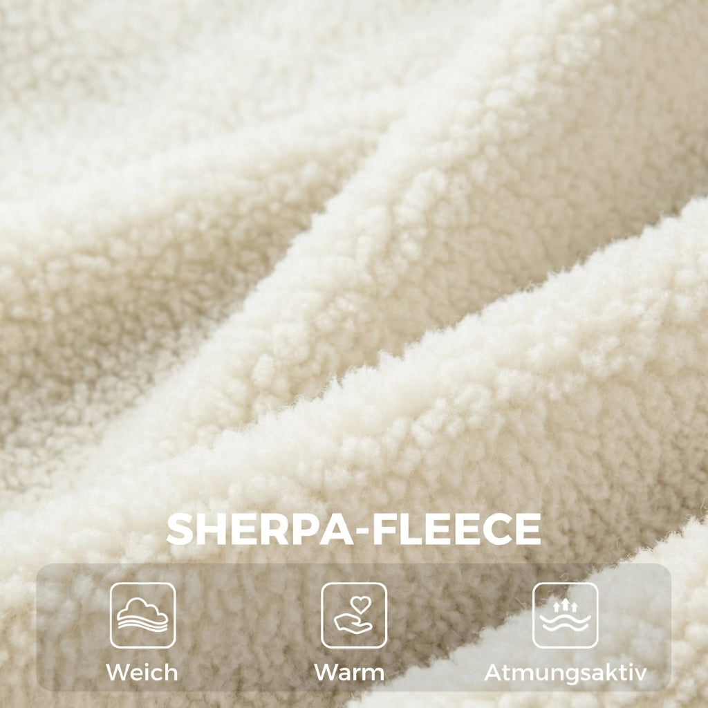Poltrona Moderna ¨C Minimal ¨C Cremewei? Tessuto Sherpa