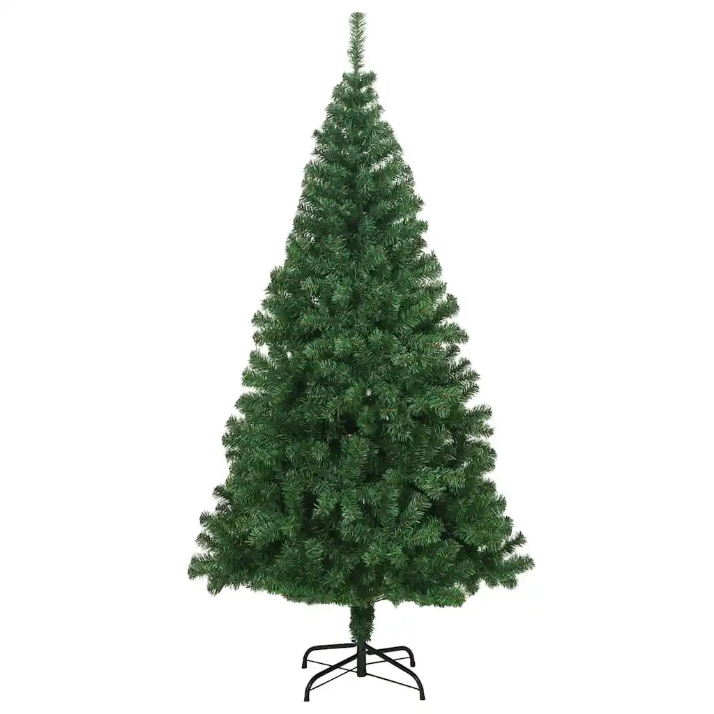 Albero di Natale artificiale con 300 LED Verde 210 cm 3396927