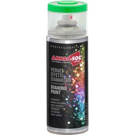 BOMBOLETTA SPRAY METALLIZZATO AMBROSOL 400 ml - Blu - 6 pezzi- AMBROSOL