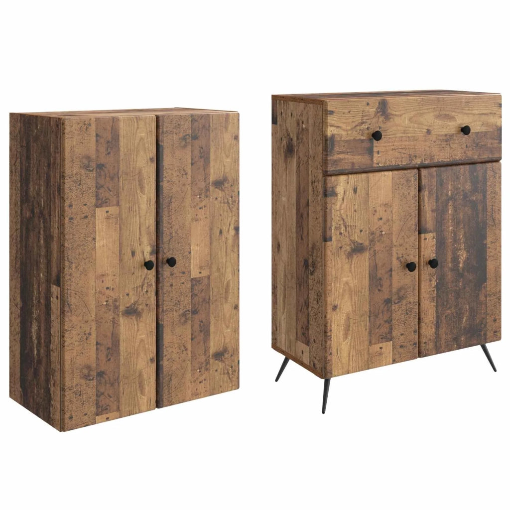 2 pz Legno antico 3416914