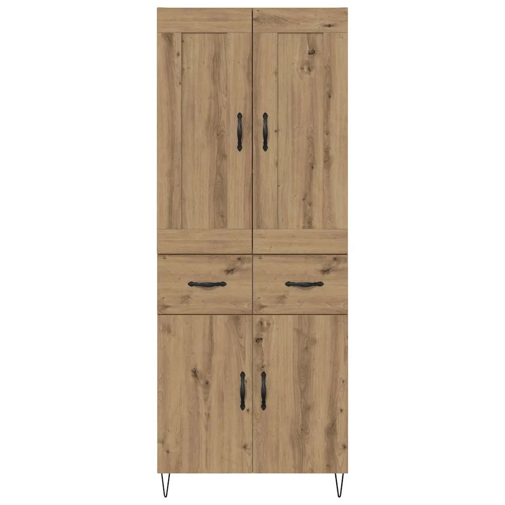Credenza con cassetto Rovere artigianale 69,5 x 34 x 180 cm 3415946