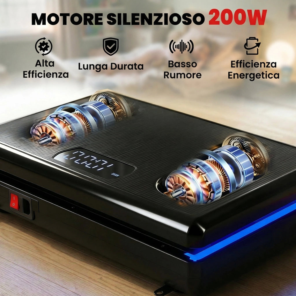 Pedana Vibrante con 120 Livelli di Velocit¨¤ e 5 Programmi