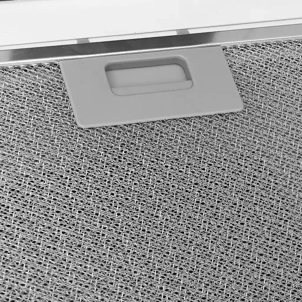 Cappa a Parete 60 cm in Acciaio Inox e Vetro Temperato Bianco CFW6215215