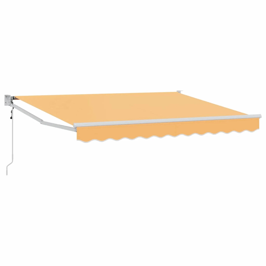 Tenda retrattile Sabbia 3,5 x 2,5 m Poliestere e Metallo 3425956