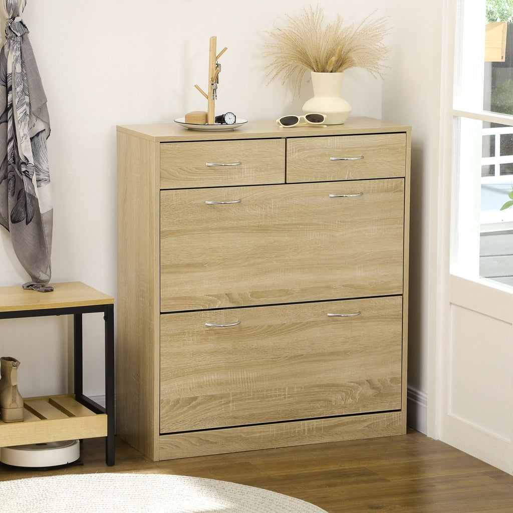 Scarpiera con cassetti e ante ¨C Minimal ¨C 80x30x91,5 cm
