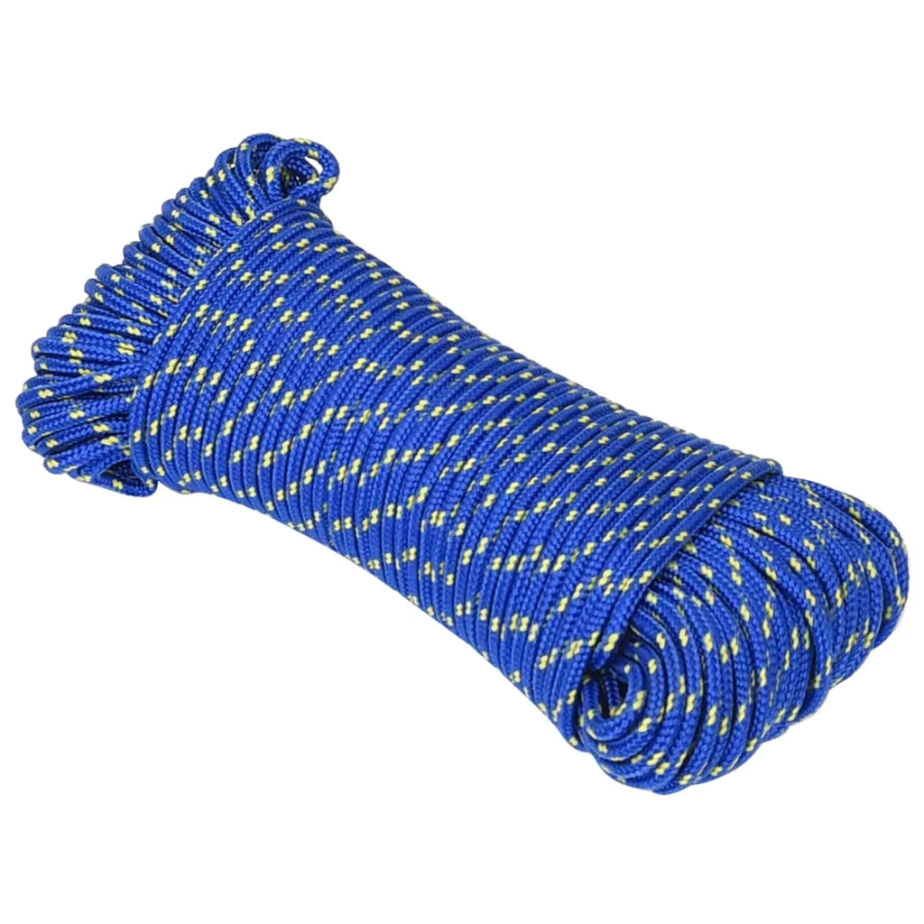 Corda multiuso 4 mm 100 m Blu PP 105 kg Carico massimo 3473008