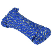 Corda multiuso 4 mm 100 m Blu PP 105 kg Carico massimo 3473008