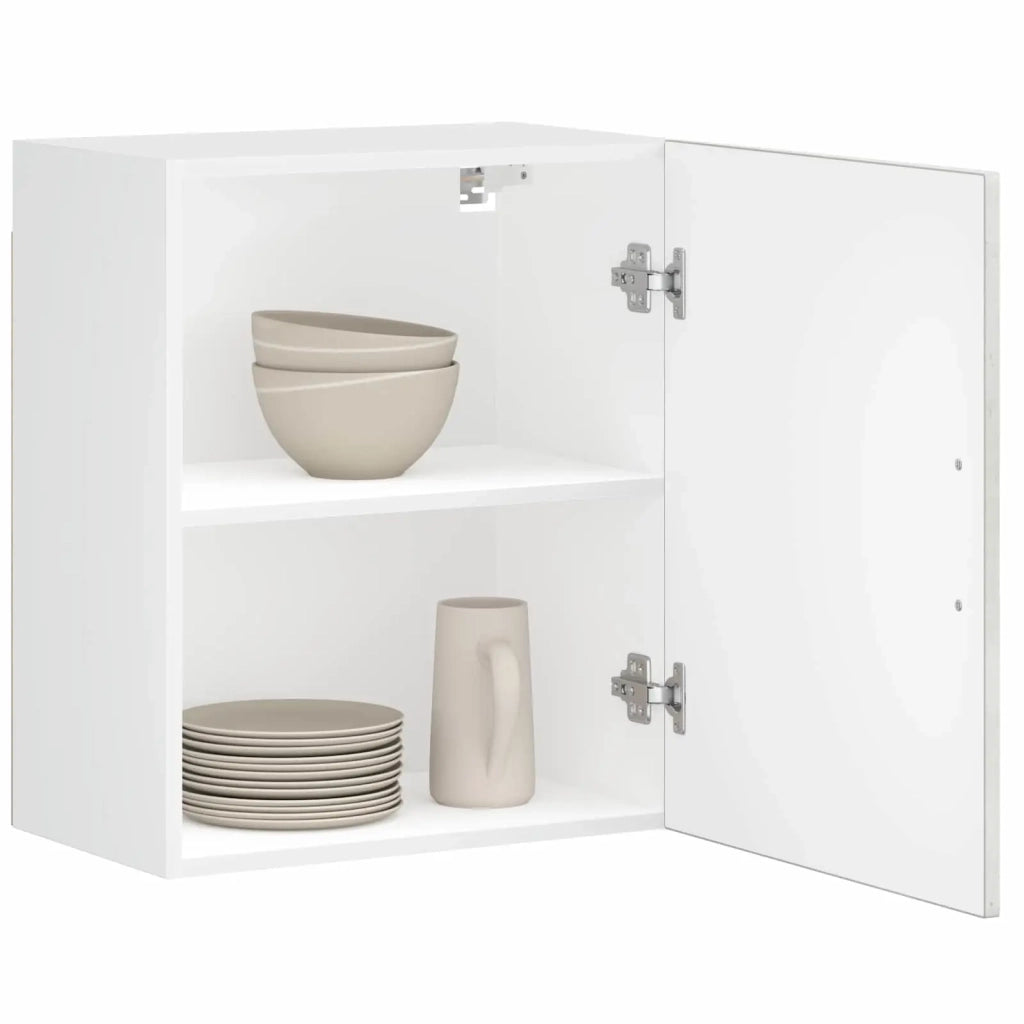 Pensile da Cucina Porto Grigio Cemento in Legno Multistrato 854045