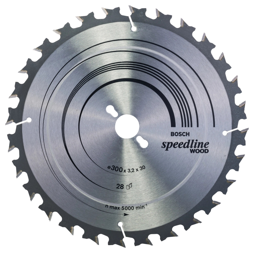 2608640681 - Lama per banco sega Speedline Wood 300 x 30 x 3,2 mm, 28