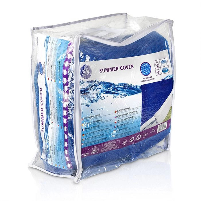 Copertura Isotermica Gre  5,50 M, Spessore 400 µ Per Piscine Circolari Dimensione piscina: Ø 3.60 m
