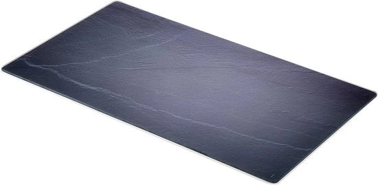 Piastra di taglio per vetro 2 pezzi - Leisteen - Dimensioni grandi - 52 x 30 x 8 cm - Nero