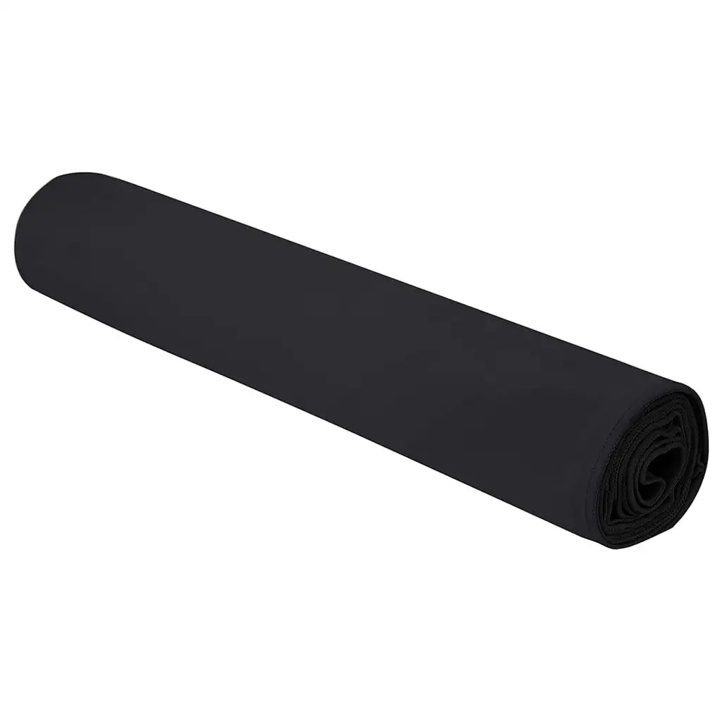 Asciugamani Sportivi 2 pz | Teli per bagno Nero 180 x 90 cm