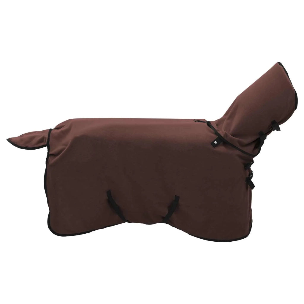 Coperta per Cavalli Marrone Scuro Completo 105 cm Poliestere CFW9772012