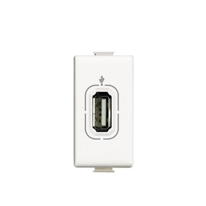 PRESA STANDARD USB Grigio - EC ELETTROCANALI