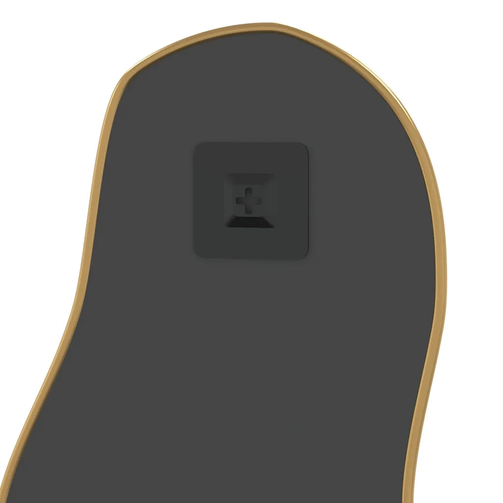 Specchio da Parete Dorato 60x25 cm 348259