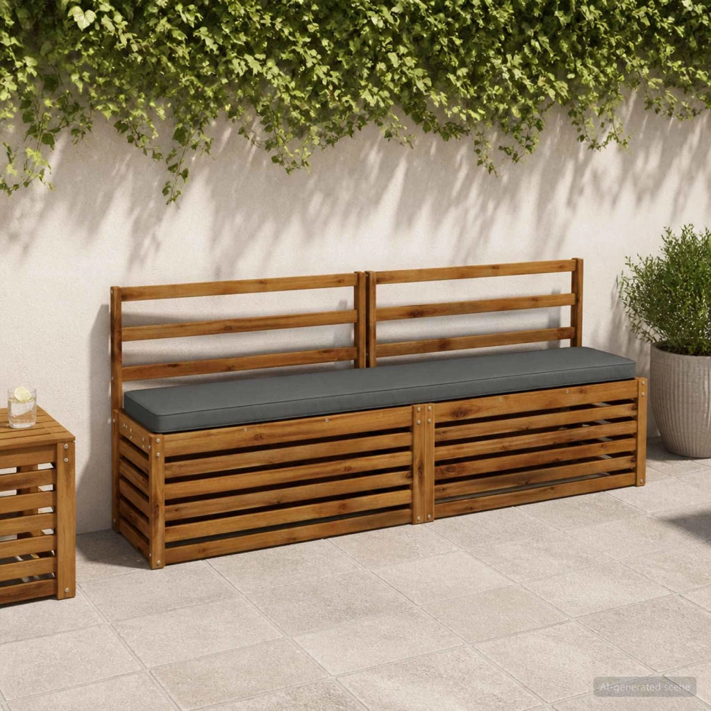 Cuscini per Panchina a 2 Pezzi VUGHT 2 pcs 100% Poliestere 950957