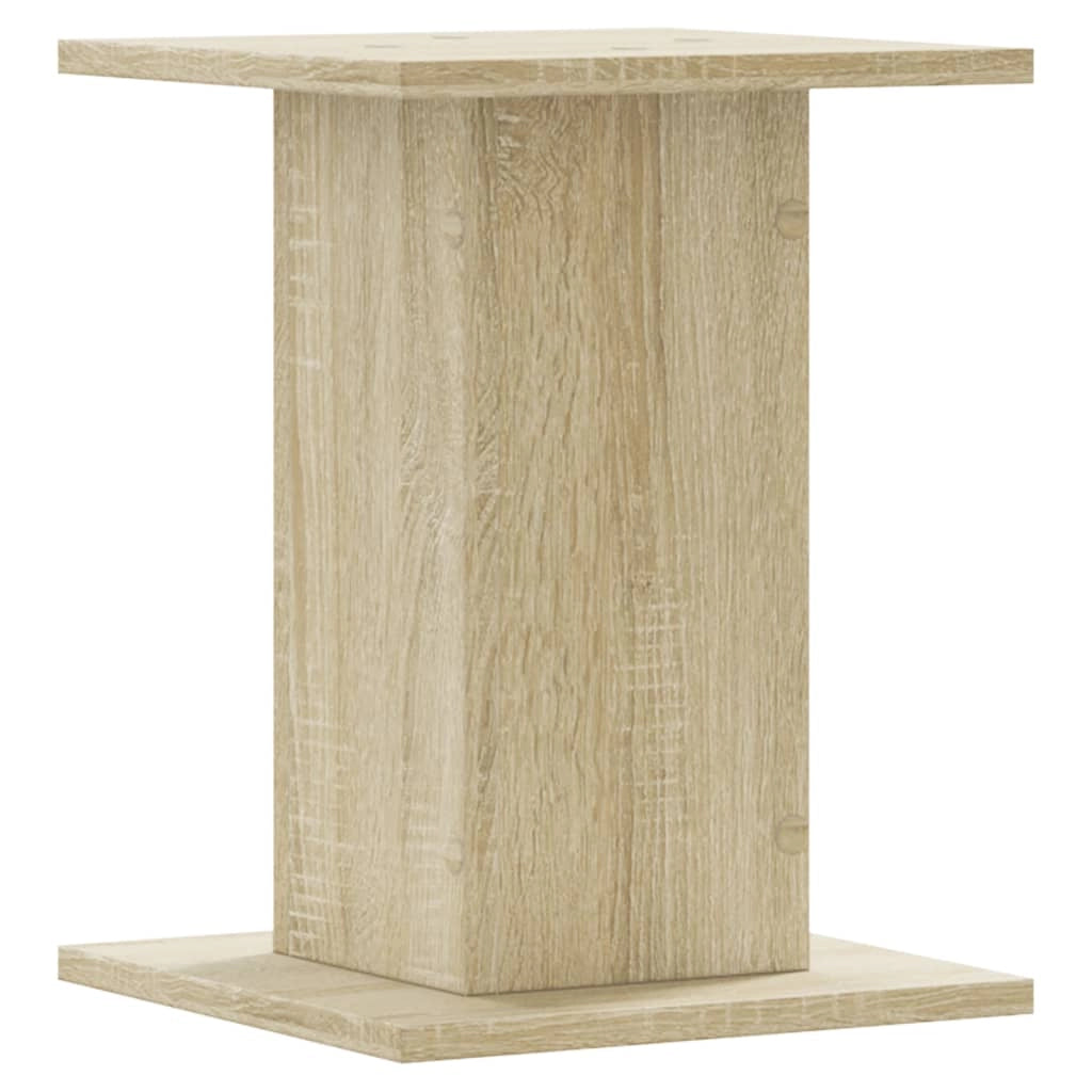 Supporti per piante mobili per fiori set da 2 legno ingegnerizzato Sonoma marrone 02_0045344