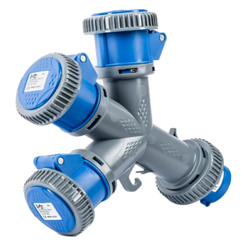 Adattatore Industriale Triplo Vb 230v