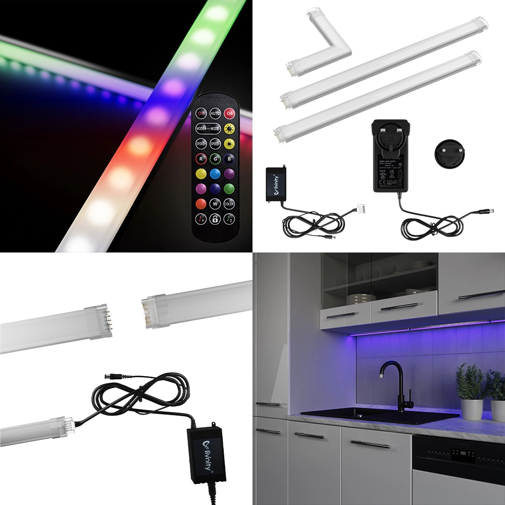 Vicco Striscia LED Bianco 55 cm